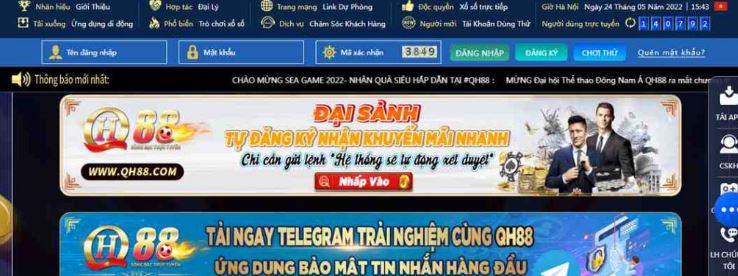 Trang web của Cr88 Games có giao diện được thiết kế rất tốt - Cr88