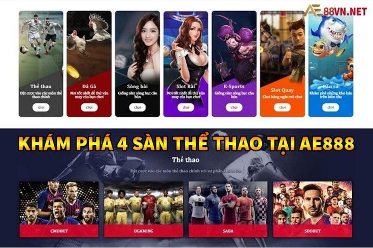Danh sách đầy đủ các trò chơi thể thao điện tử được xếp hạng Abcvip - Abcvip