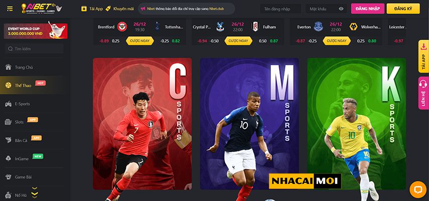 Giao diện của 6Sports chuyên nghiệp và tạo ra một môi trường thân thiện với người dùng - 6Sports